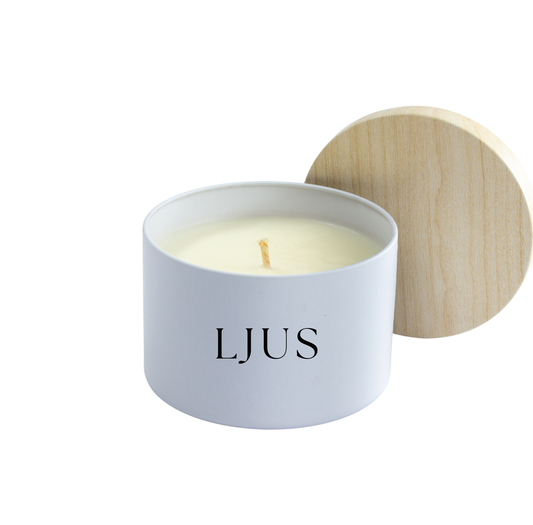 LJUS Small 100% Soy Scented Candle 120ml Gift Set