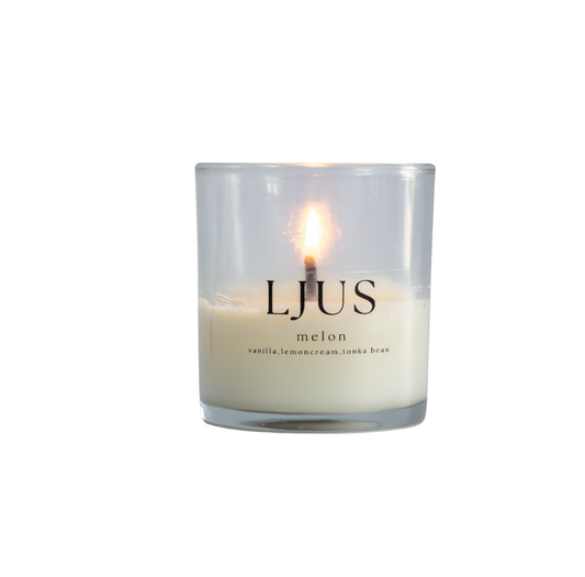 LJUS Large Glass 100% Soy Scented Candle 310ml
