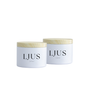 LJUS Medium 100% Soy Scented Candle 240ml Gift Set