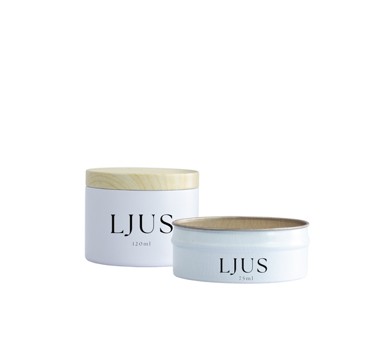 LJUS Travel & Small 100% Soy Scented Candle Mixed Gift Set
