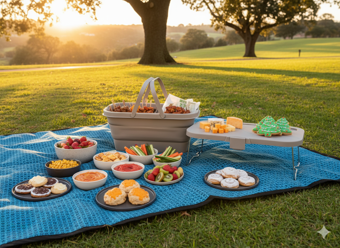 Graze Craze Christmas Braai Board Picnic Experience