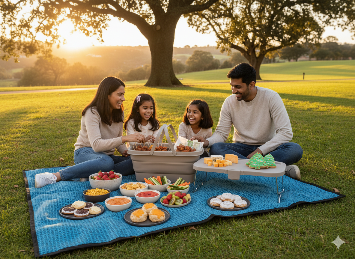 Graze Craze Christmas Braai Board Picnic Experience