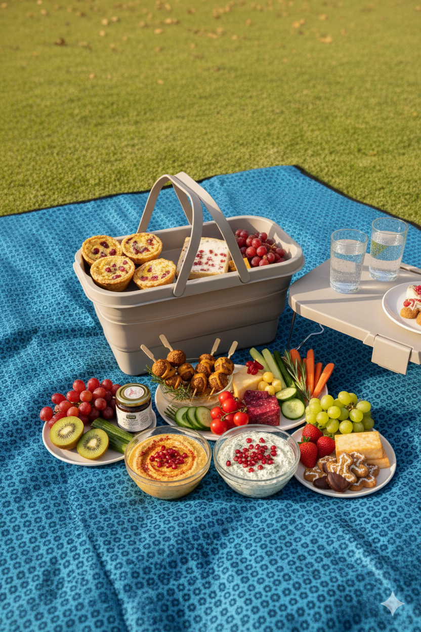 The Herbivore Hangout Vegetarian Picnic Basket